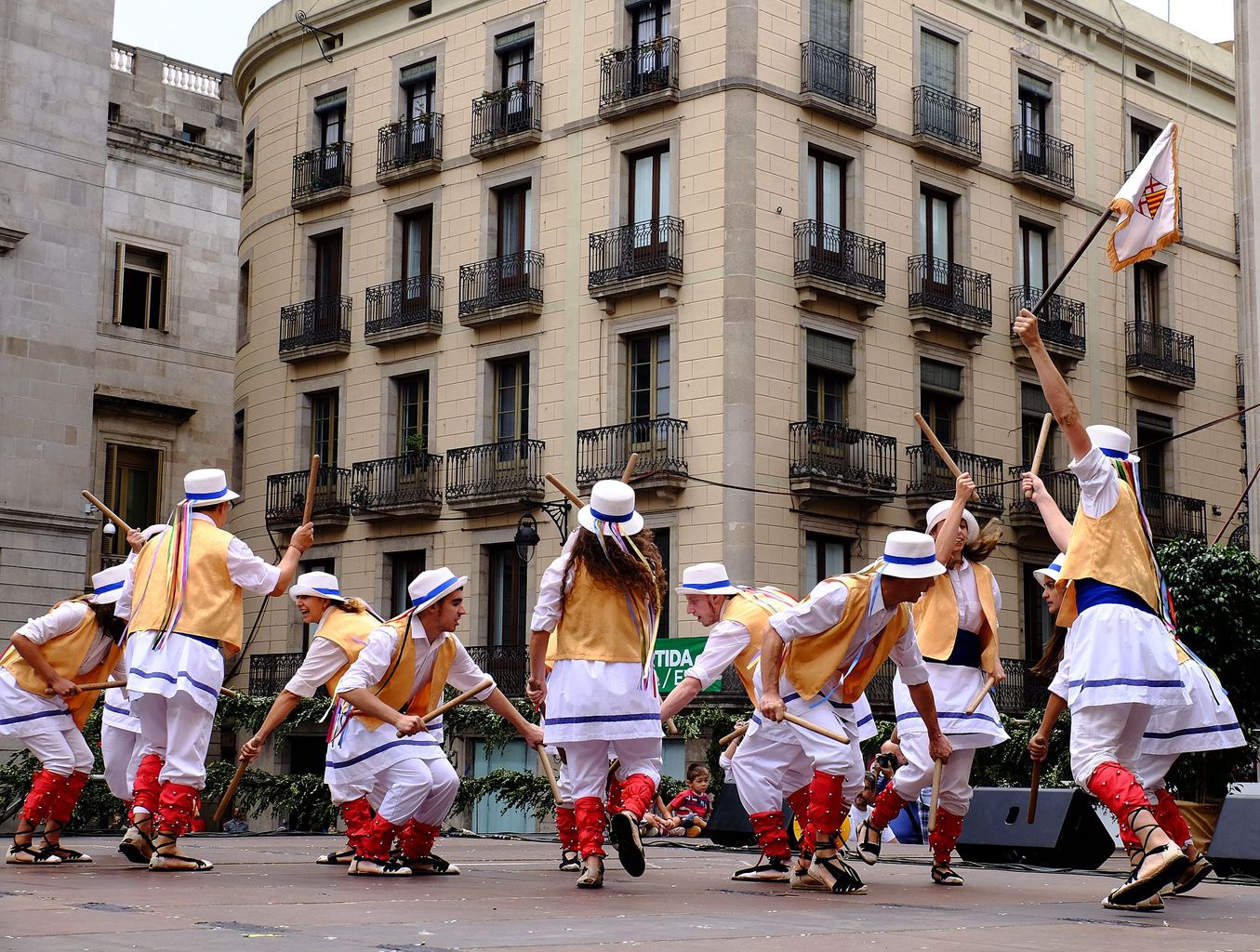 La Mercè 2016. Ball de bastons