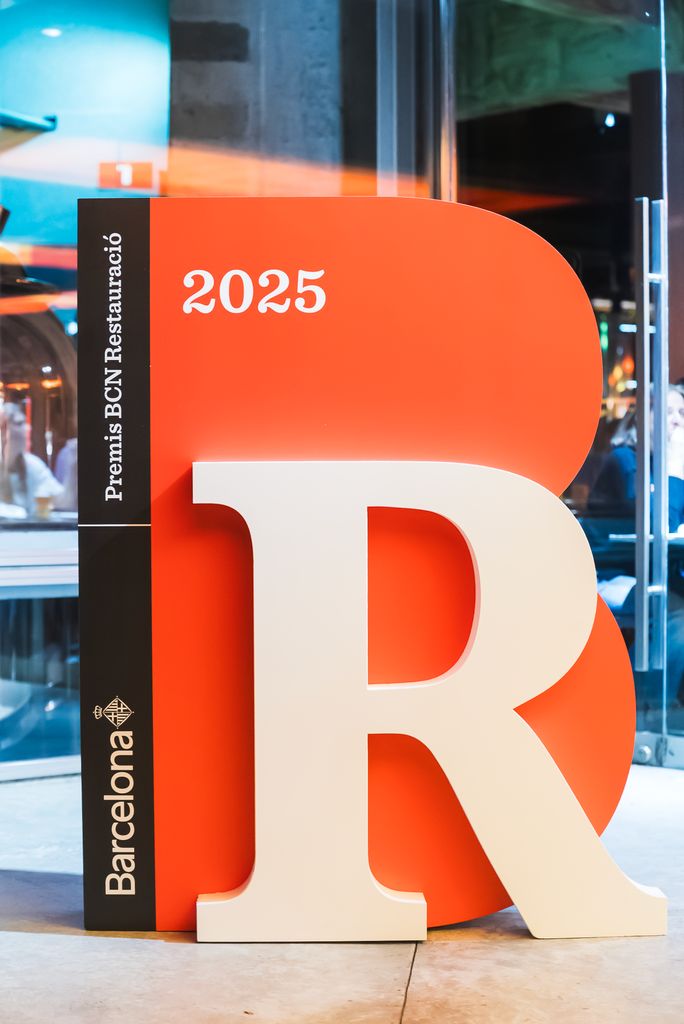 Trofeu de restauració de l’acte de lliurament de la 6a edició dels Premis de Restauració