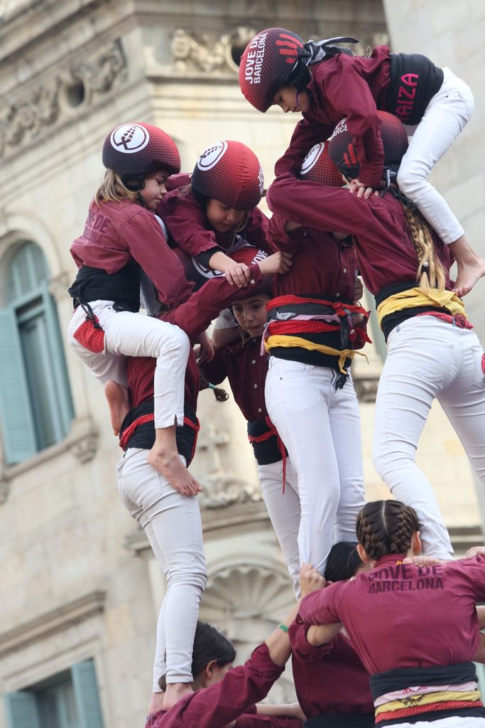 Castell de la Colla Castellera Jove de Barcelona