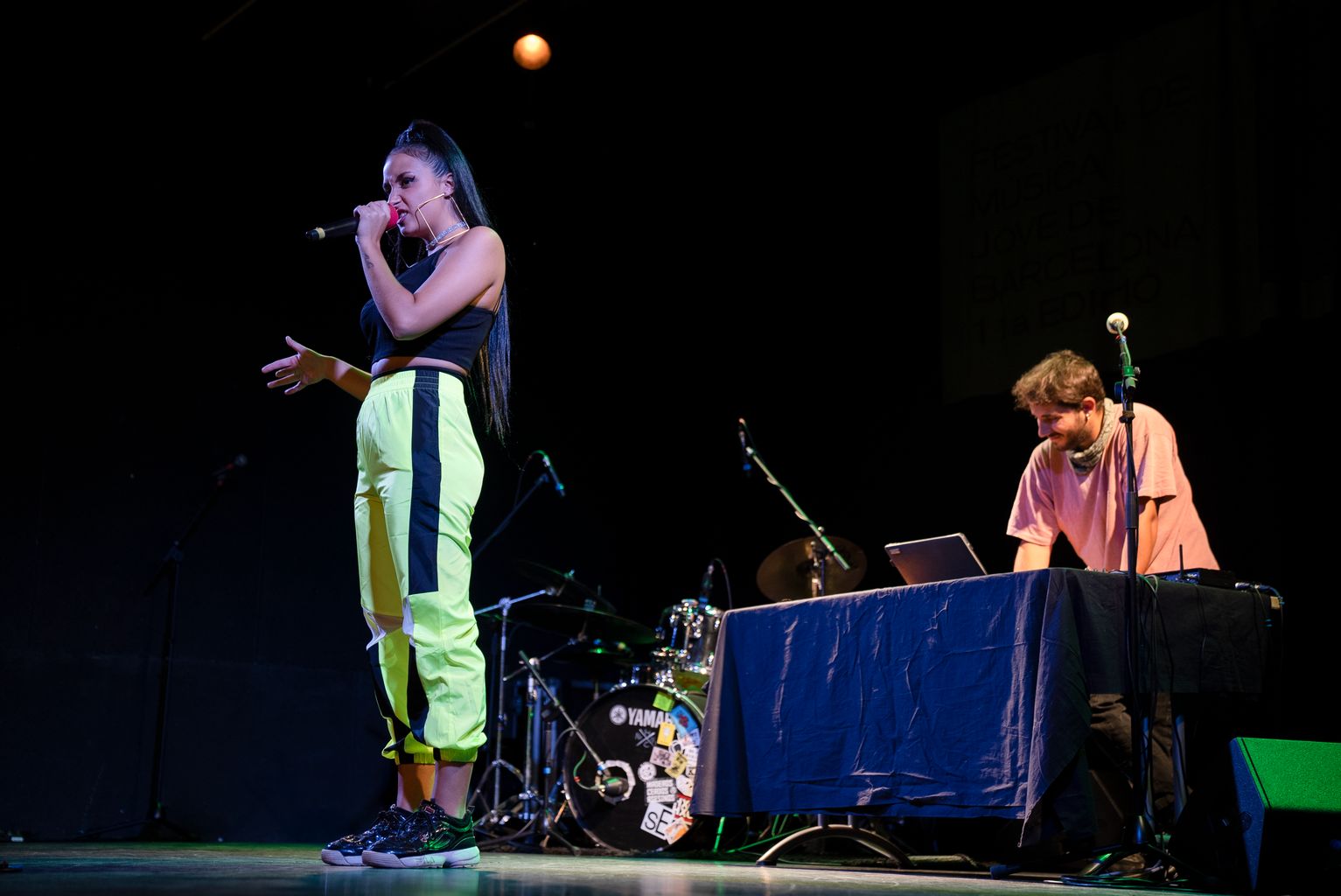 Actuació de Quency al Brot, Festival de Música Jove de Barcelona