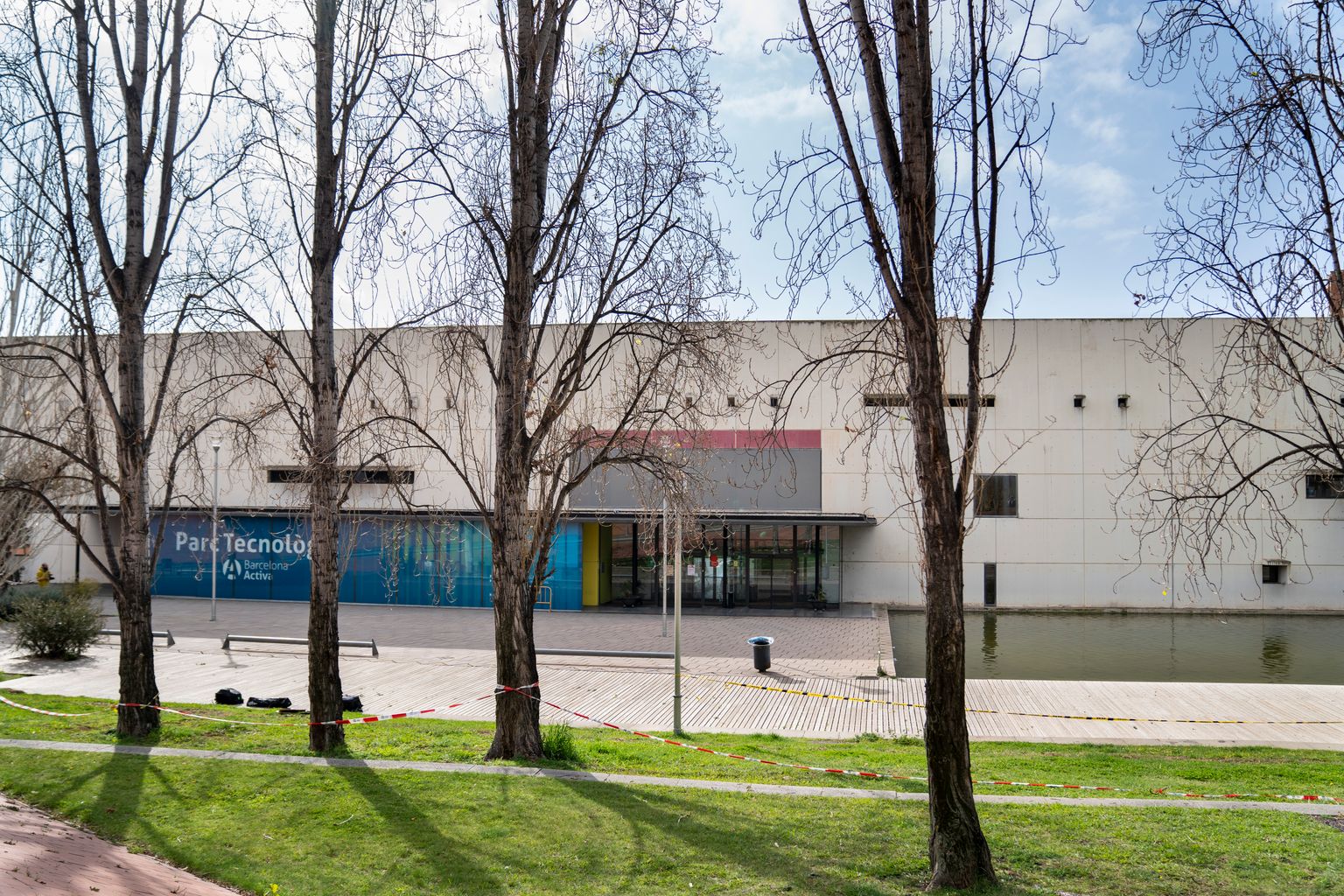 Edifici del Parc Tecnològic de Barcelona Activa a Nou Barris, on es troba l’Ateneu de Fabricació