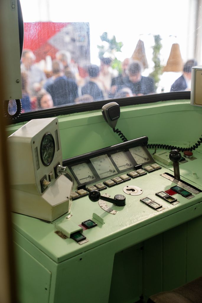 Metro antic de l’exposició de vehicles històrics