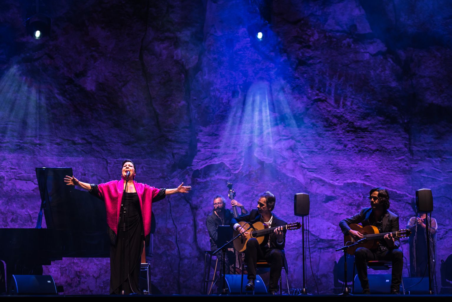 Concert de Carmen Linares al Teatre Grec dins de "La Mercè és Música"
