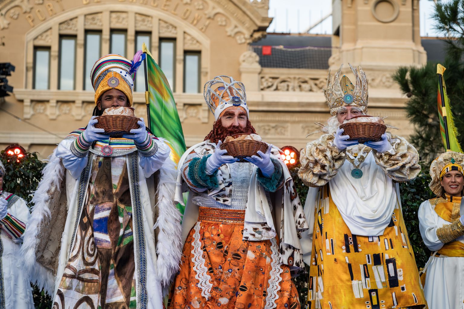 Els Reis d’Orient reben les ofrenes