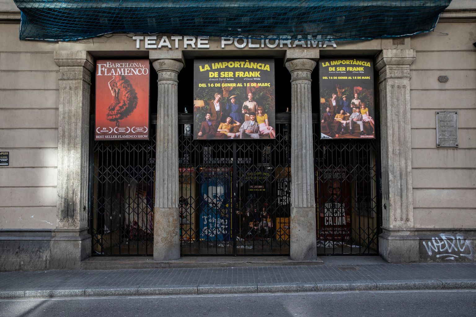 Teatre Poliorama totalment tancat