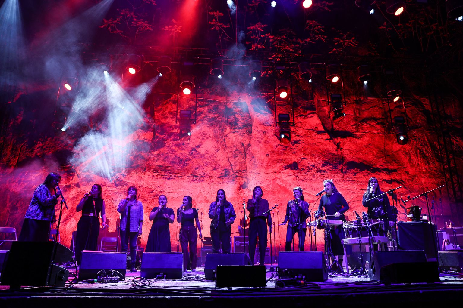 Concert del grup de música tradicional portuguesa Sopa de Pedra al Teatre Grec