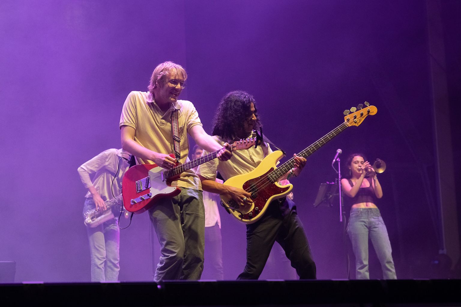 Actuació de La Ludwig Band amb motiu de la Mercè