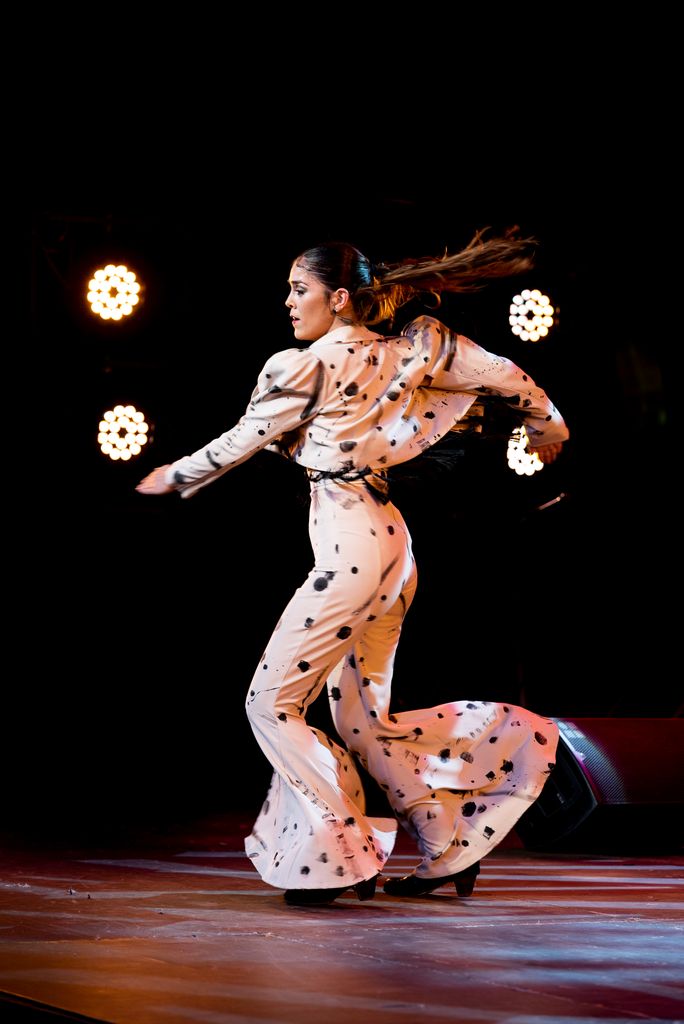 Actuació de ball flamenc de la Patricia Guerrero al festival de flamenc Desvarío
