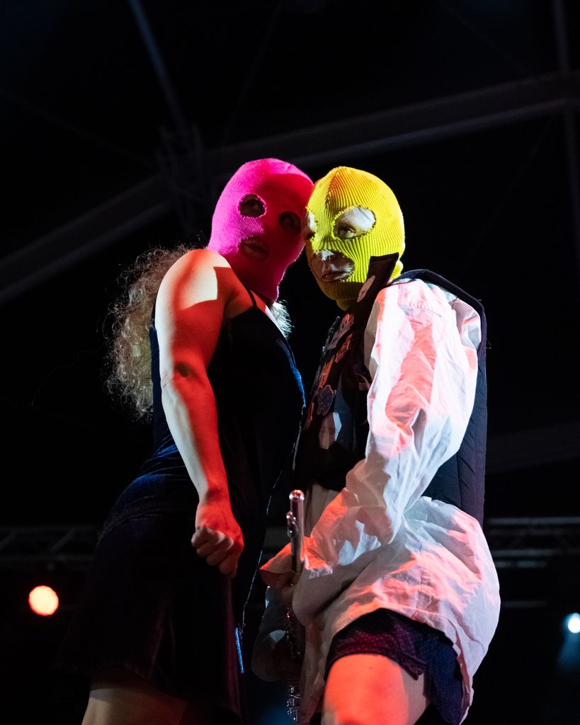 Concert de Pussy Riot a l’escenari de la plaça de Catalunya de la Mercè 2025
