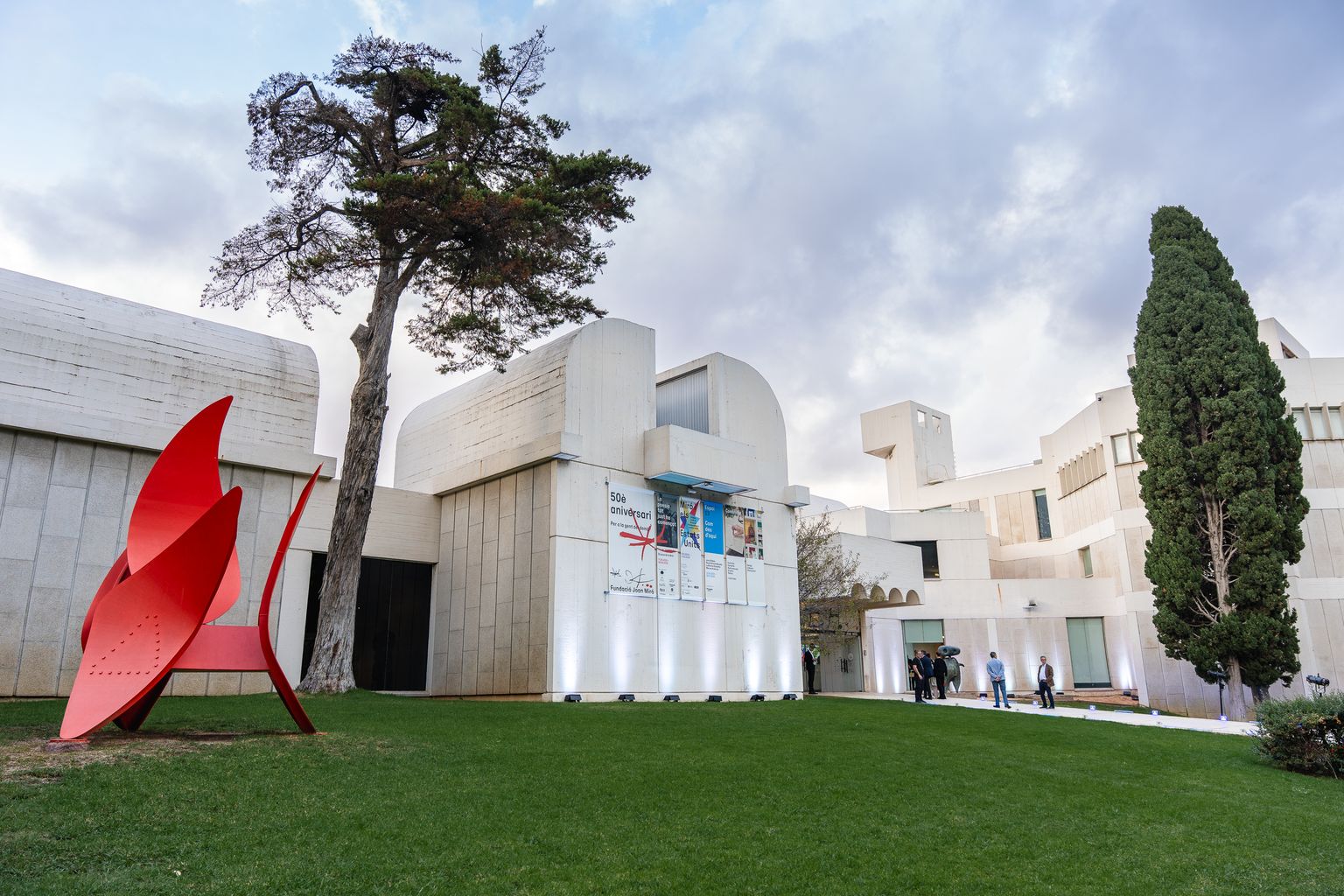 Exterior de la Fundació Joan Miró