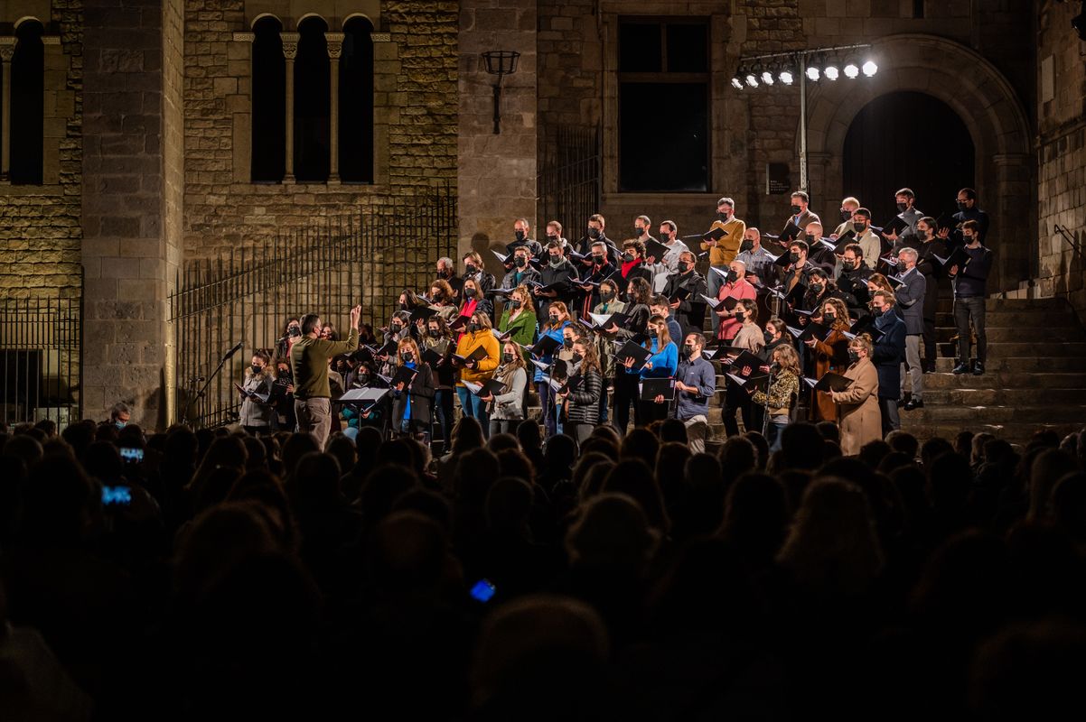 <div class='imageHoverDetail'>
             <p class='imageHoverTitle twoLineBreak'>Cantaires de l’Orfeó Català dirigits per Pablo Larraz a les escales de la pla...</p>
             <p class='imageHoverAutor oneLineBreak'>Autor: Pep Herrero</p>
             <button class='imageHoverBtn'>Mostra els detalls de la imatge <span class='sr-only'>Cantaires de l’Orfeó Català dirigits per Pablo Larraz a les escales de la pla...</span></button>
             </div>