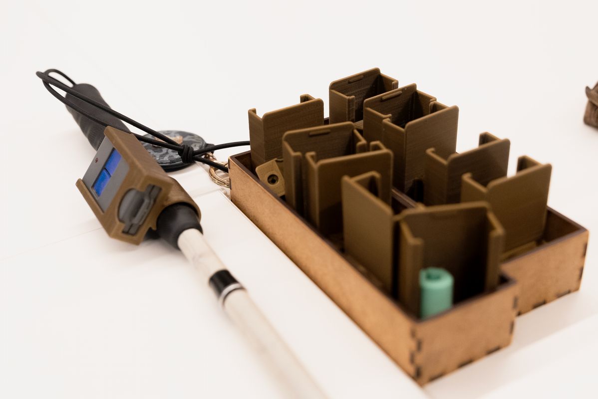 
             Peces fetes amb impressores 3D per guardar el comandament a distància de semà...
             Autor: Josbel A. Tinoco
             Mostra els detalls de la imatge Peces fetes amb impressores 3D per guardar el comandament a distància de semà...
             