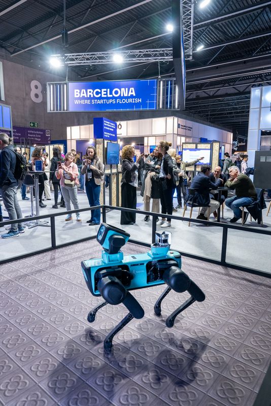
             Demostració d’un robot al 4YFN
             Autor: Júlia Arnau
             Mostra els detalls de la imatge Demostració d’un robot al 4YFN
             