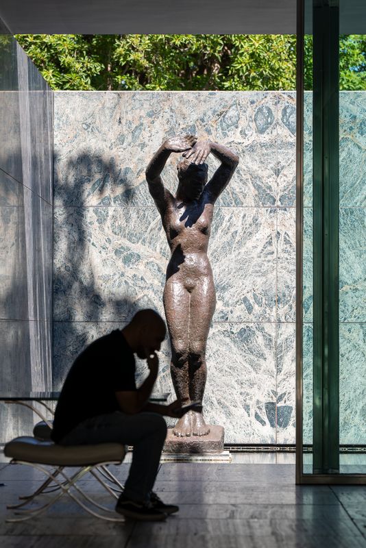 
             Primer plano de la escultura llamada Alba, hecha en bronce por Georg Kolbe y...
             Autor: Júlia Arnau
             Ver los detalles de la imagen Primer plano de la escultura llamada Alba, hecha en bronce por Georg Kolbe y...
             