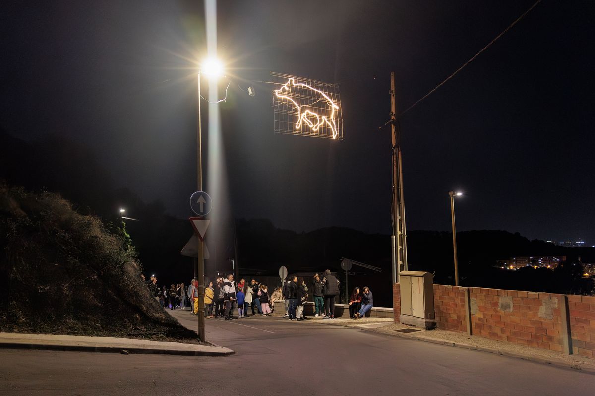 
             Luces de Navidad representando un jabalí en una de las calles de Torre Baró. ...
             Autor: Òscar Ferrer Galcerán
             Ver los detalles de la imagen Luces de Navidad representando un jabalí en una de las calles de Torre Baró. ...
             