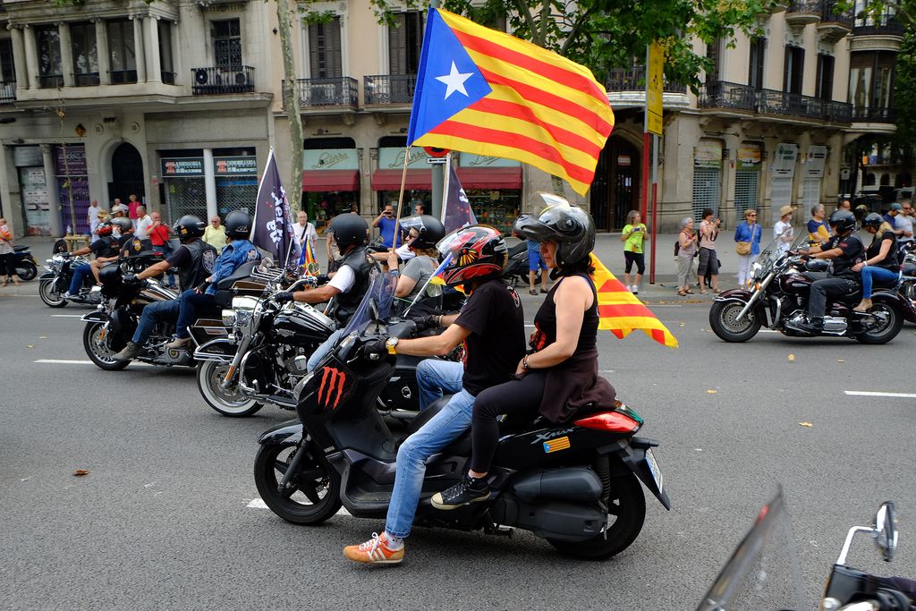 Barcelona Harley Days 2014. Passejada