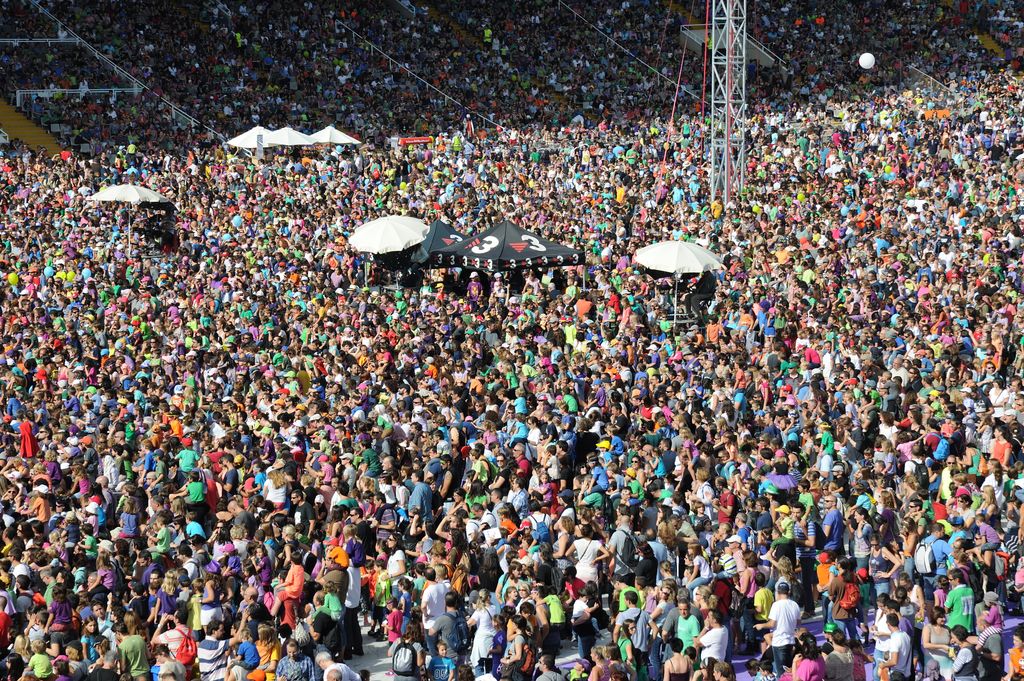 La Festa dels Súpers. Públic a la pista