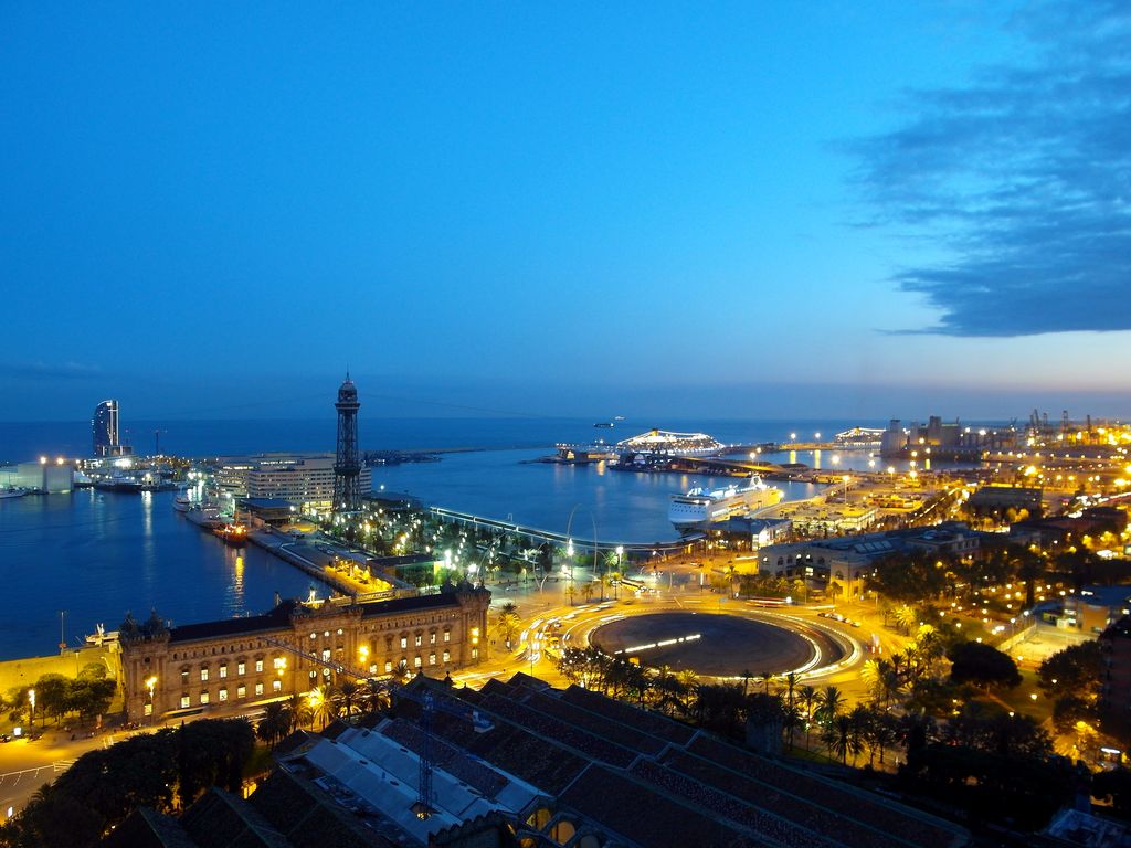 Port de Barcelona. Vista panoràmica