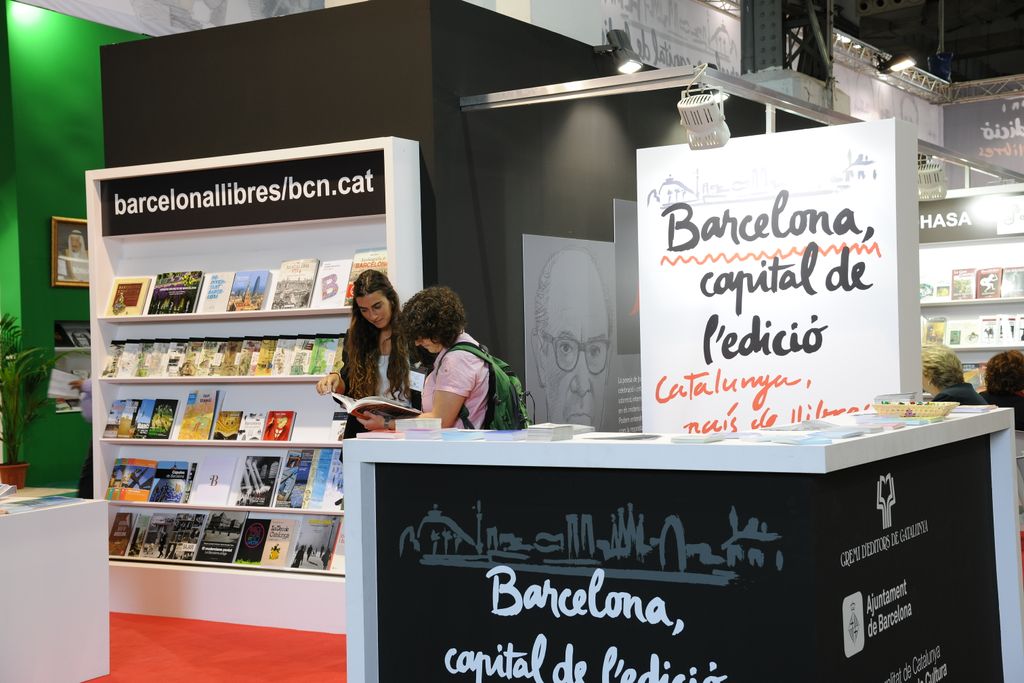 Fira Liber 2014. Estand de "Barcelona, ciutat de l'edició"