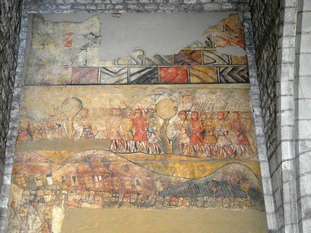 Pintura al Saló del Tinell