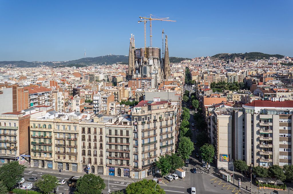 Sagrada Família i vistes de Barcelona