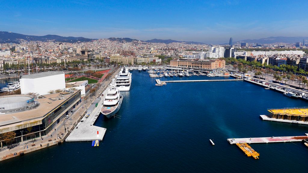 Vista de la zona del Port al voltant del Maremàgnum