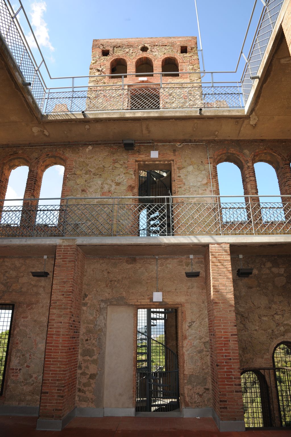 Interior del pati de Torre Baró