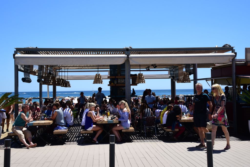 Platja de la Barceloneta. Guingueta