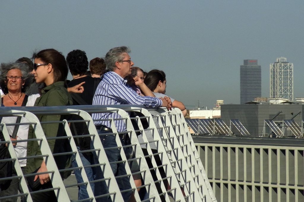 Centre Comercial Les Arenes. Mirador