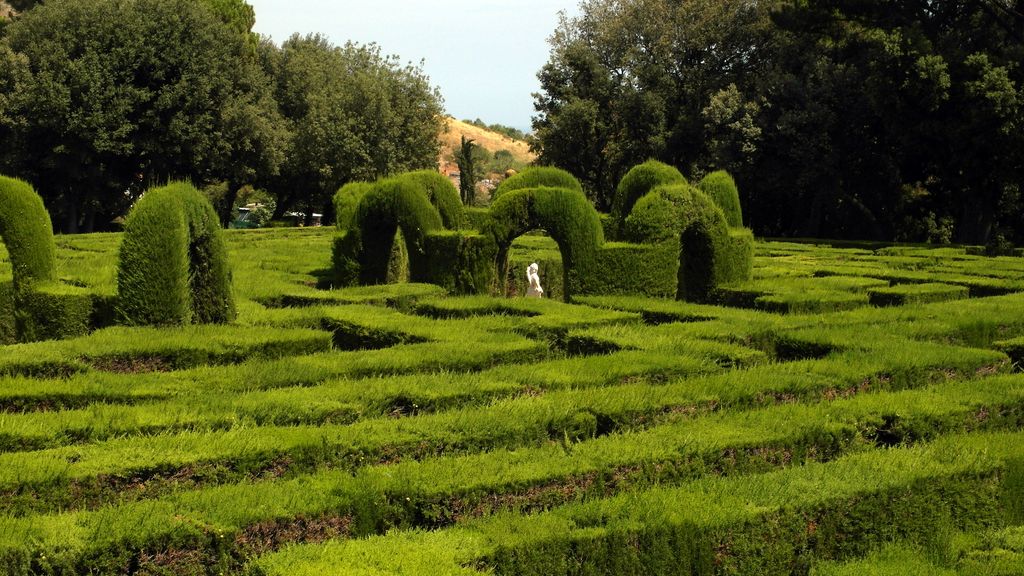 Parc del Laberint d'Horta. Vista del laberint