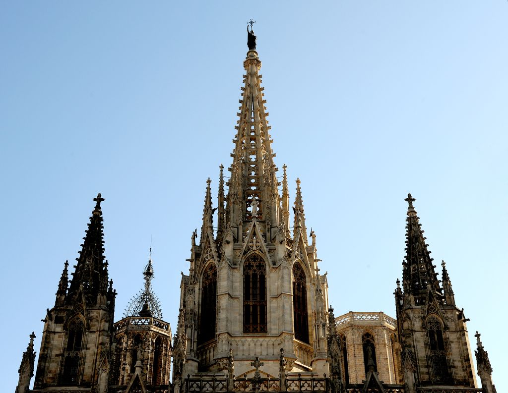 Torres de la Catedral de Barcelona