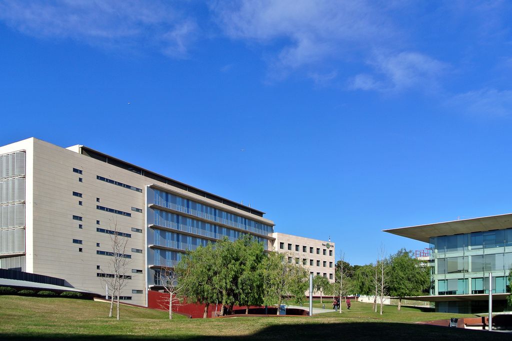 Edifici Omega i Nexus 2 al Campus Nord de la Universitat Politècnica de Catalunya