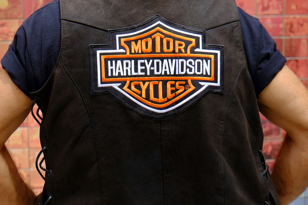 Barcelona Harley Days 2014. Armilla amb logotip