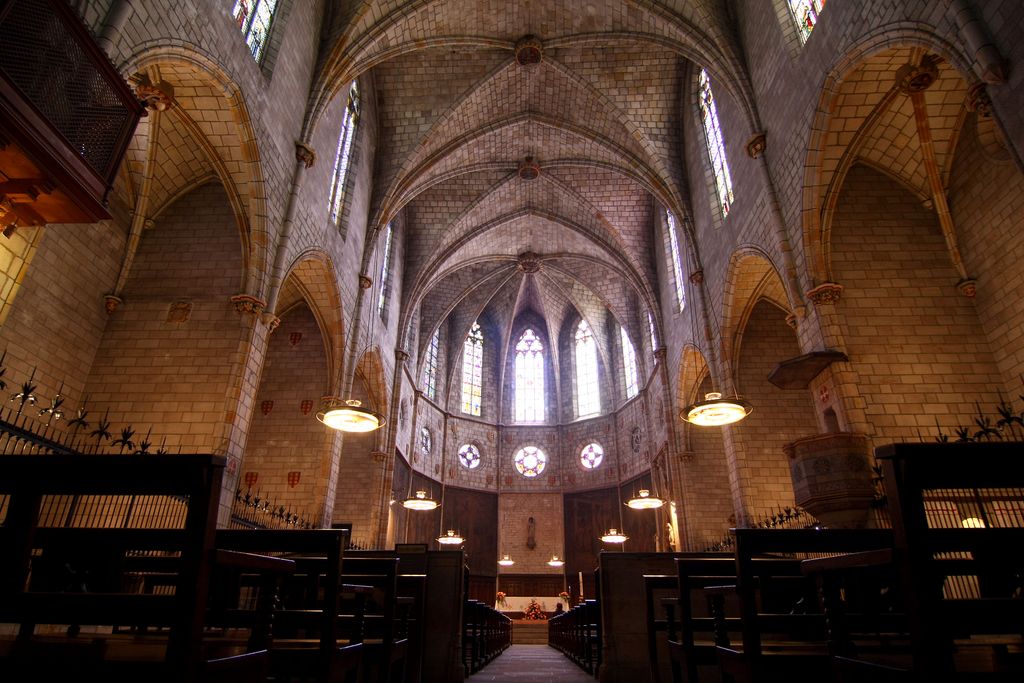 Monestir de Pedralbes. Absis heptagonal de l'església