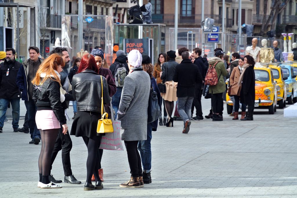 080 Barcelona Fashion. Visitants