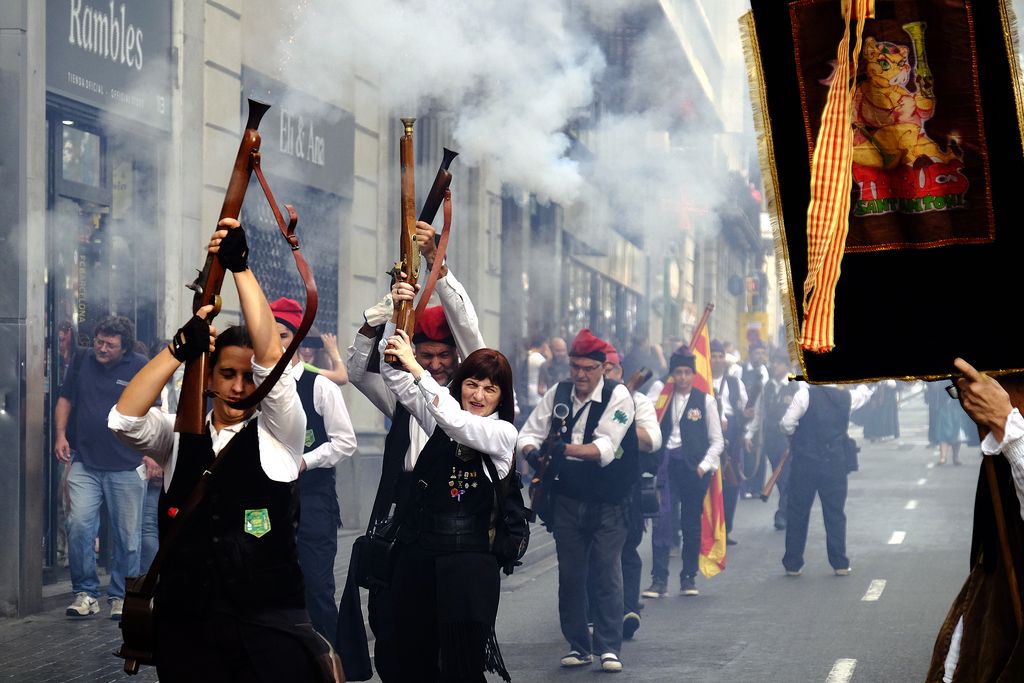 La Mercè 2016. Galejada trabucaire