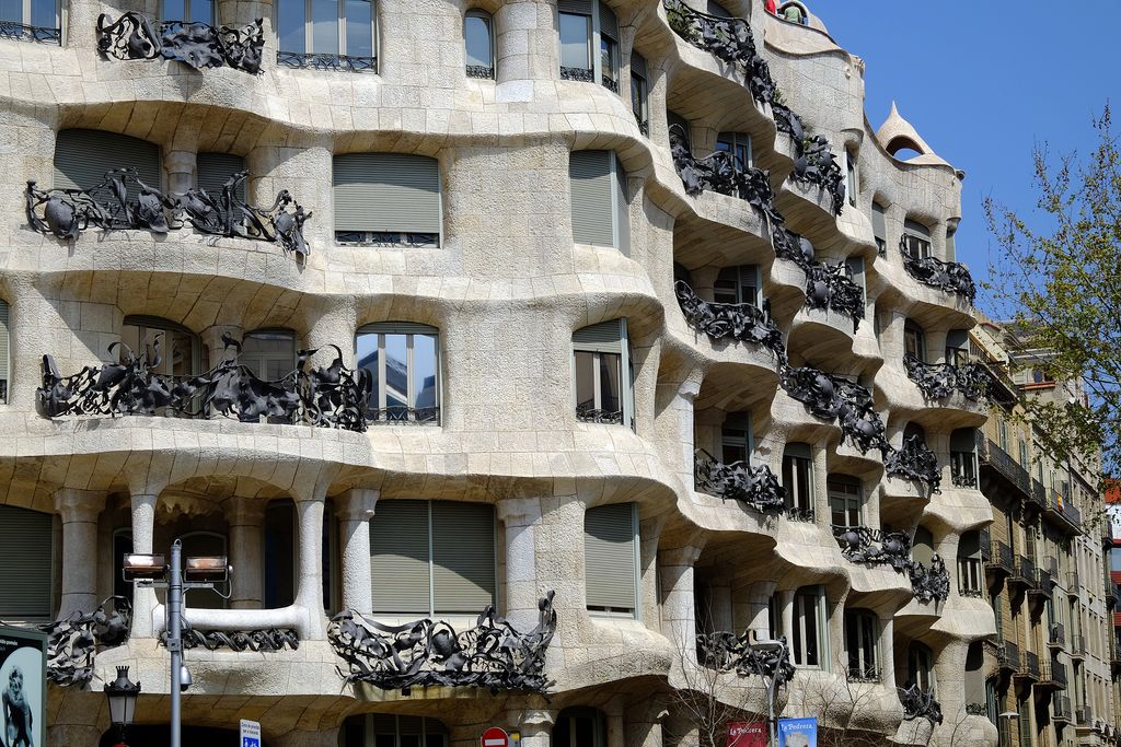 La Pedrera. Balconades