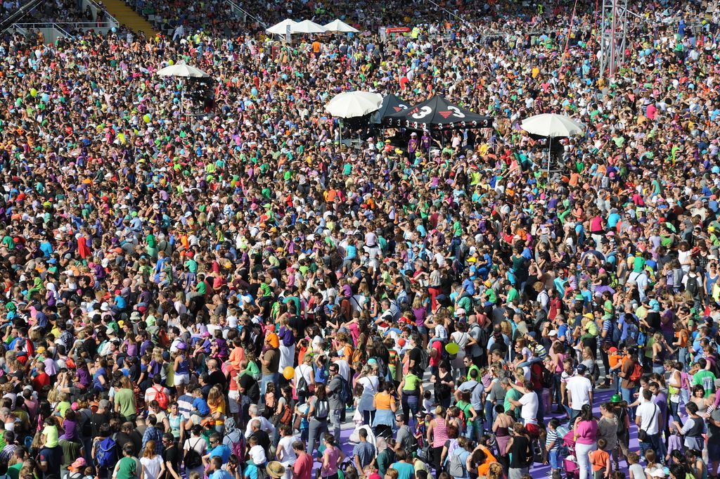 La Festa dels Súpers. Públic a la pista