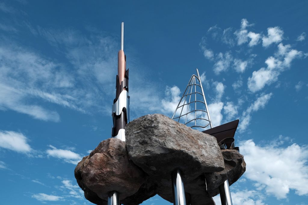 Escultura Al·legoria de la Marina, de Benito Maín