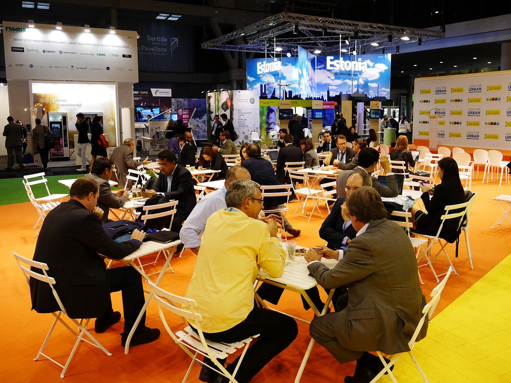 Smart City Expo World Congress 2015. Espais de descans