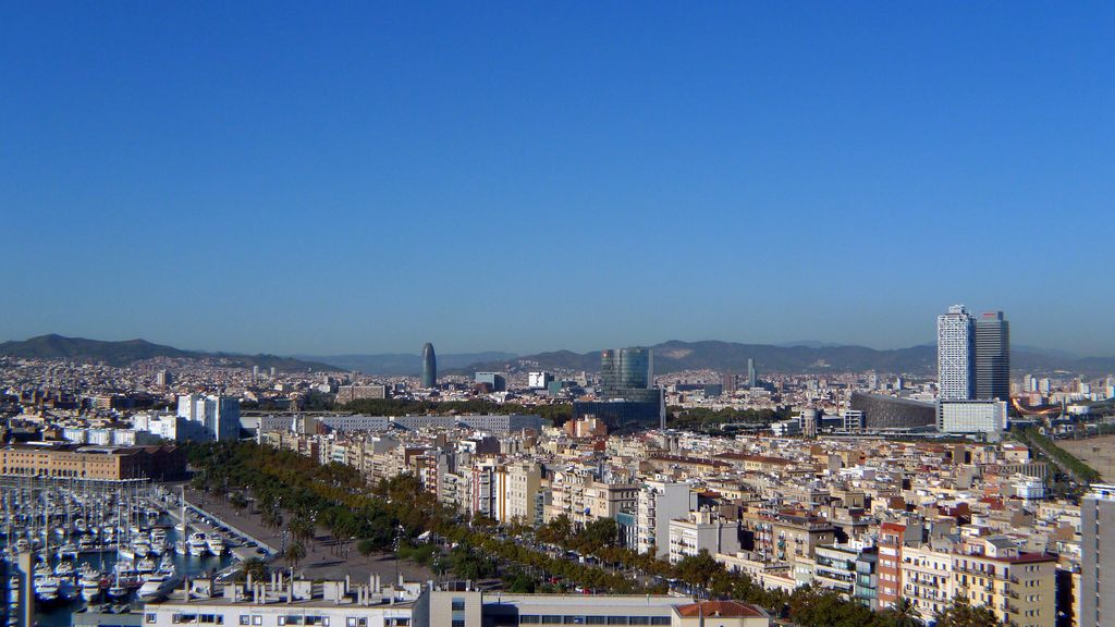 Passeig de Joan de Borbó Comte de Barcelona i la Barceloneta