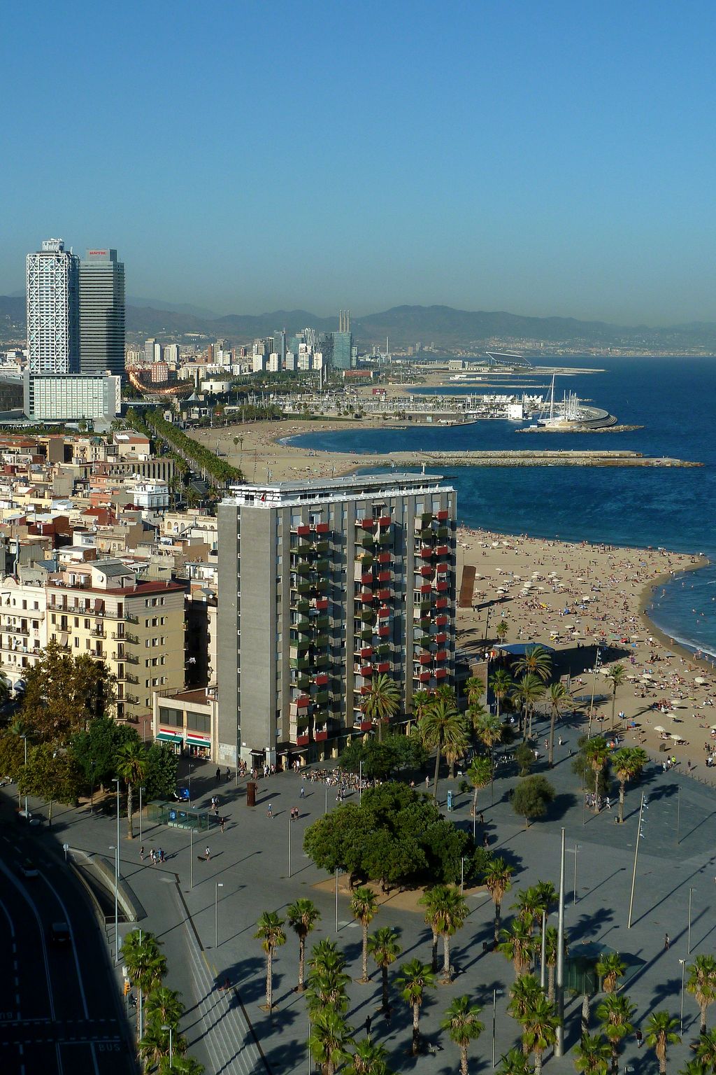 Vista parcial del litoral