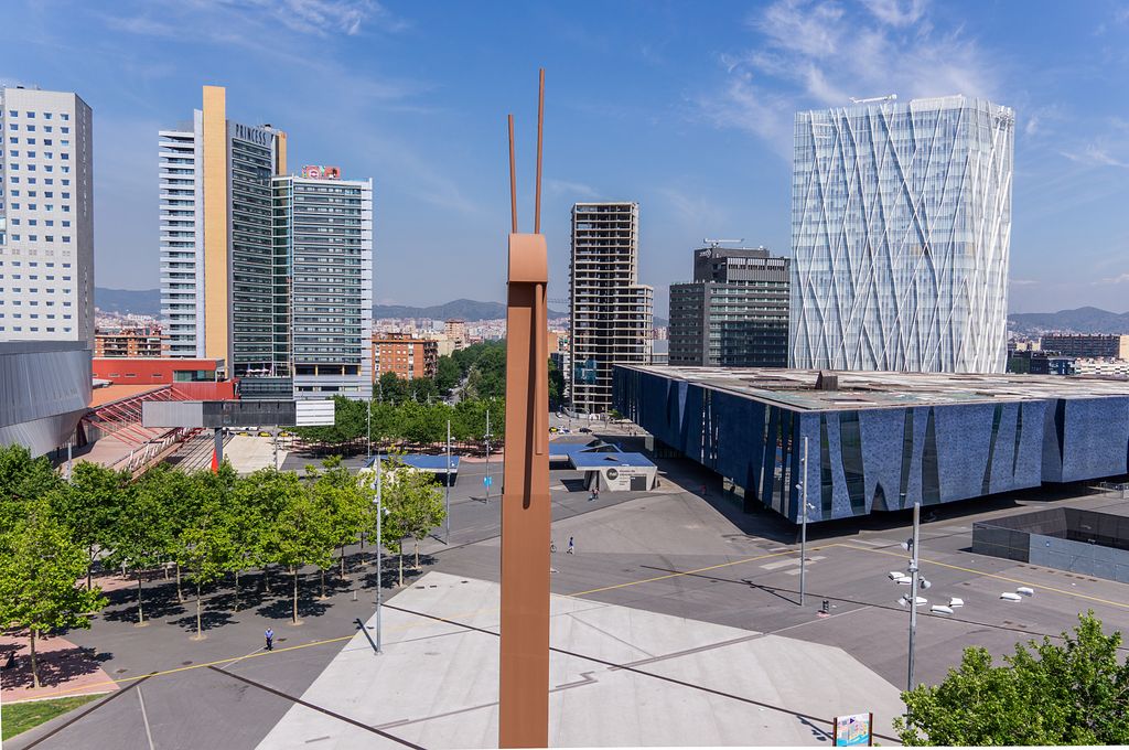 Fòrum. Museu Blau i Torre Telefónica