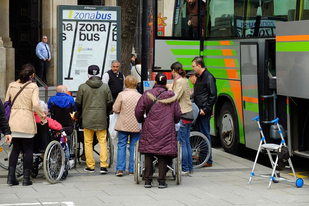 Excursions amb persones amb discapacitat