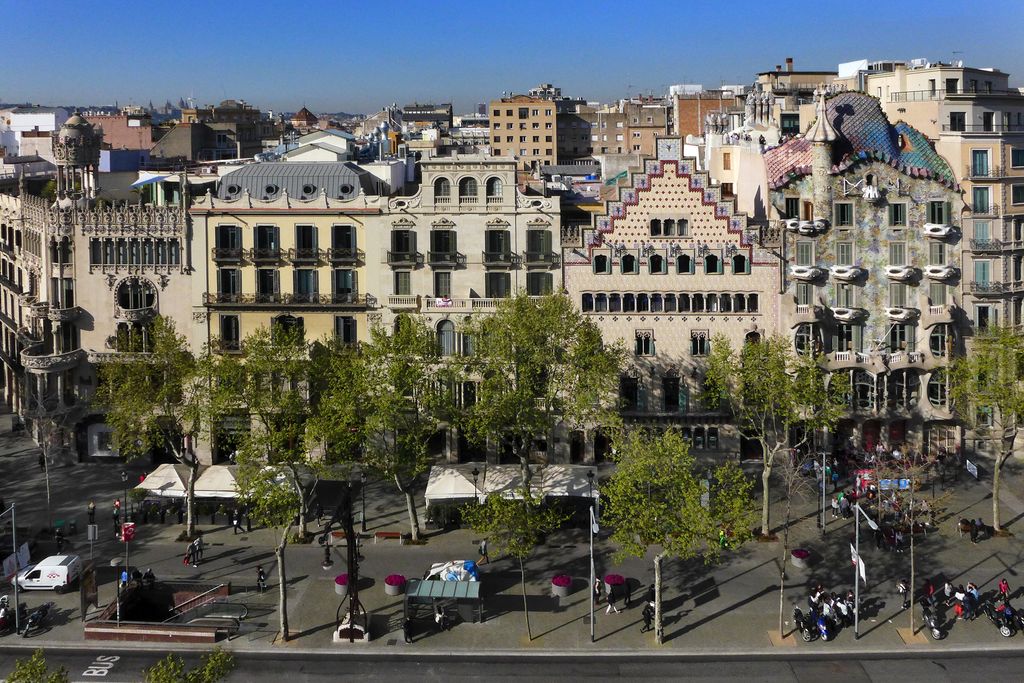 Cases Batlló, Amatller, Bonet, Mulleras i Lleó Morera