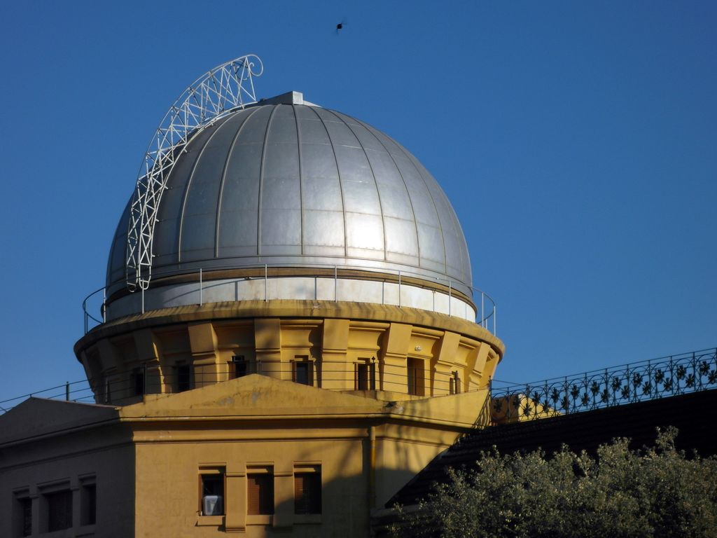 Observatori Fabra. Detall de la cúpula