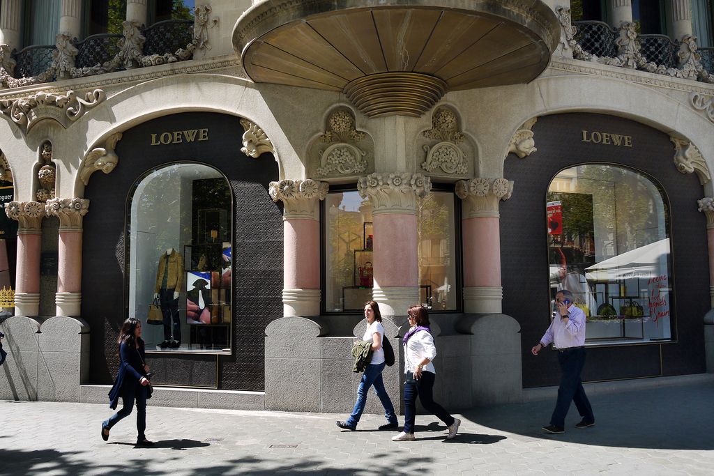 Botiga Loewe al passeig de Gràcia