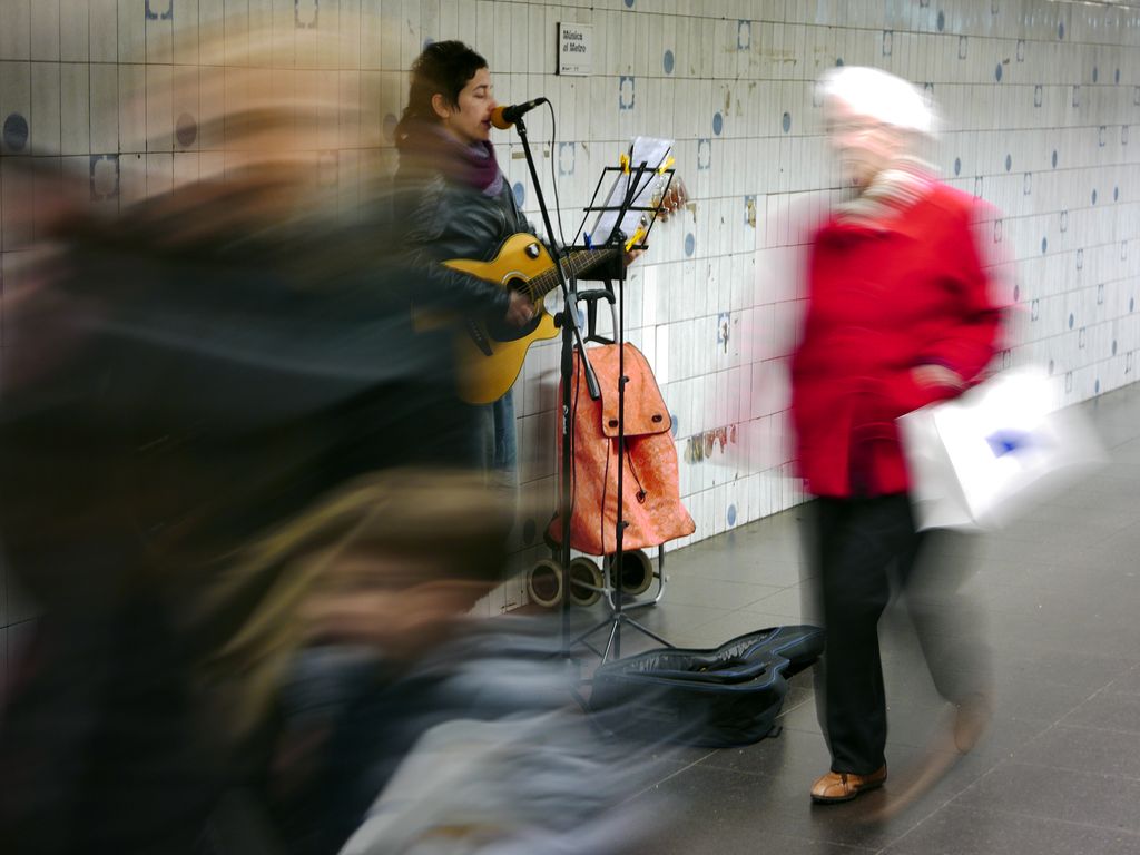 Músics al metro