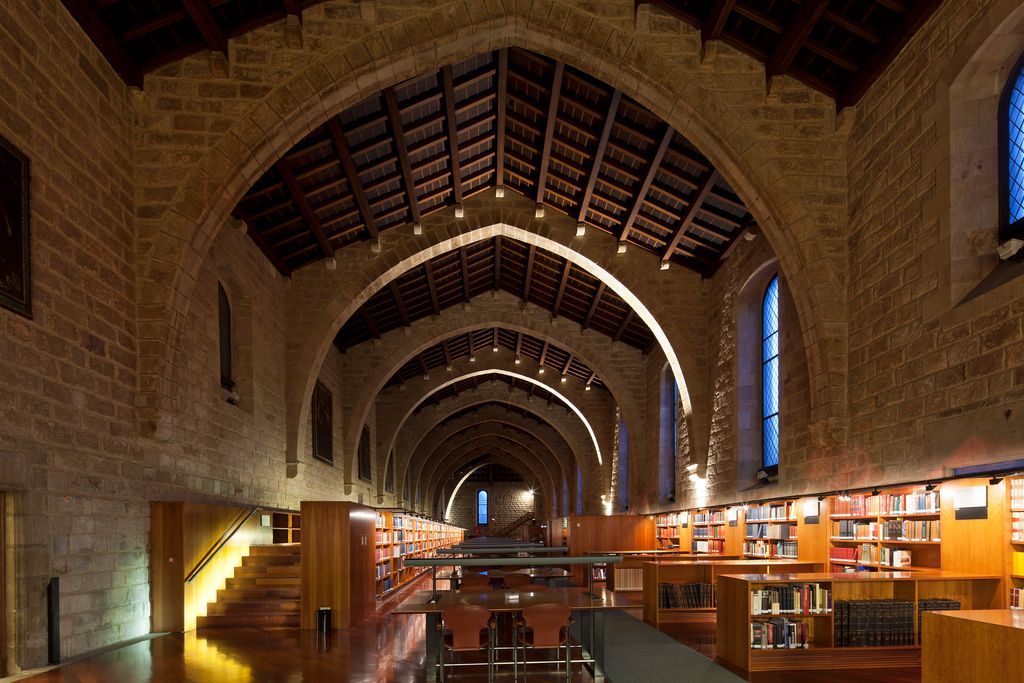 Biblioteca de Catalunya. Sala general