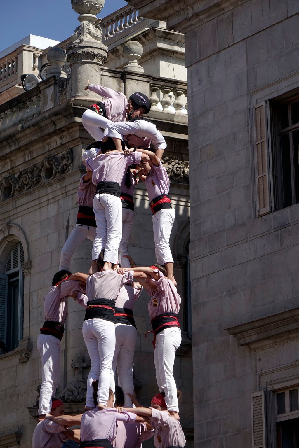 Jornada castellera de la Mercè 2015. Minyons de Terrassa